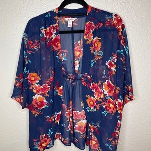 Floral cover up